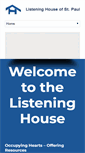 Mobile Screenshot of listeninghouse.org