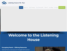 Tablet Screenshot of listeninghouse.org